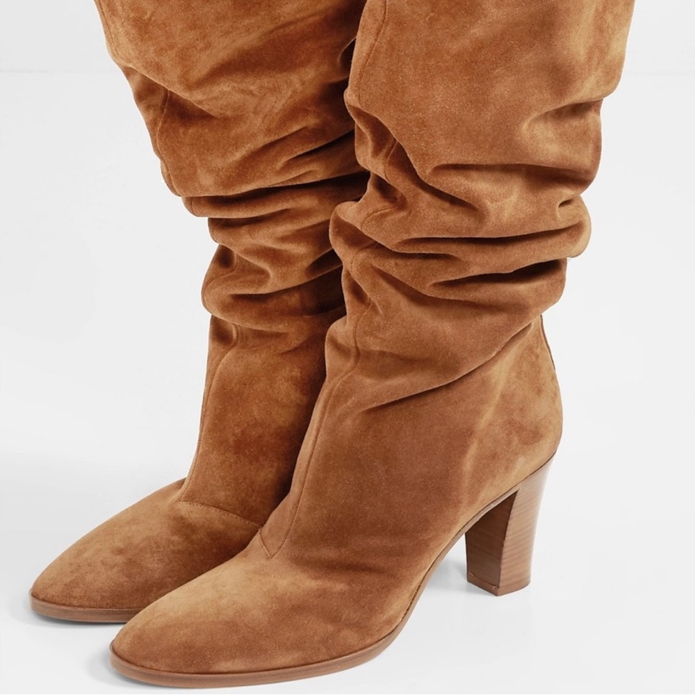 Vince Casper Knee High Suede Boots